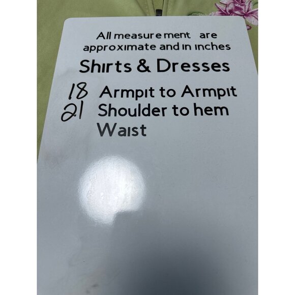 Tommy Bahama Green Embroidered Floral Full-Zip 3/4 Sleeve Jacket Size S - Picture 8 of 8